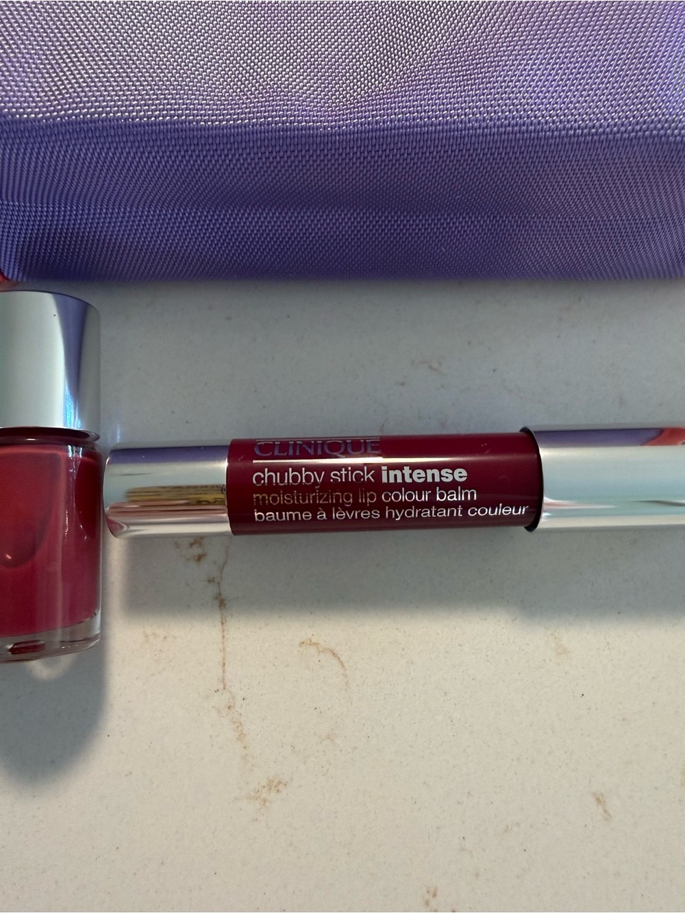 Clinique Paired in Purple Makeup Set - Grandest Grape & Hot Date Nail Enamel - Picture 4 of 9